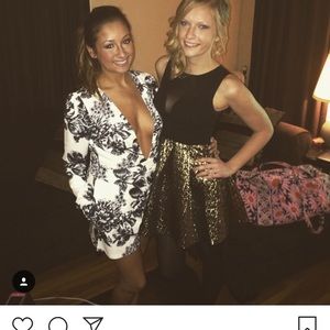 Floral long sleeved romper